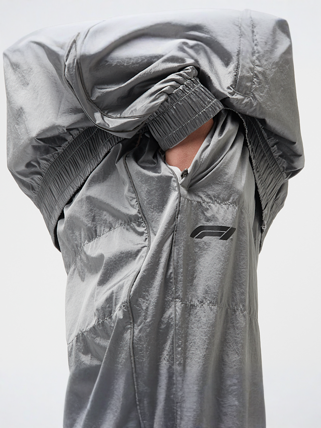 PUMA, F1 T7 Oversized Track Pants, silver, Image 6 of 9