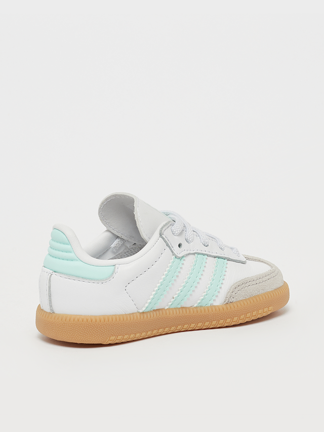 adidas Originals, Samba OG EL I Toddlers, white, Image 3 of 7