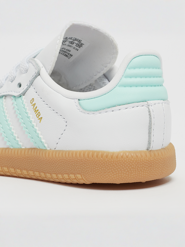adidas Originals, Samba OG EL I Toddlers, white, Image 7 of 7