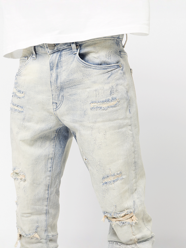 Smoke Rise, Vintage Washed Jeans, blue, Image 3 of 5