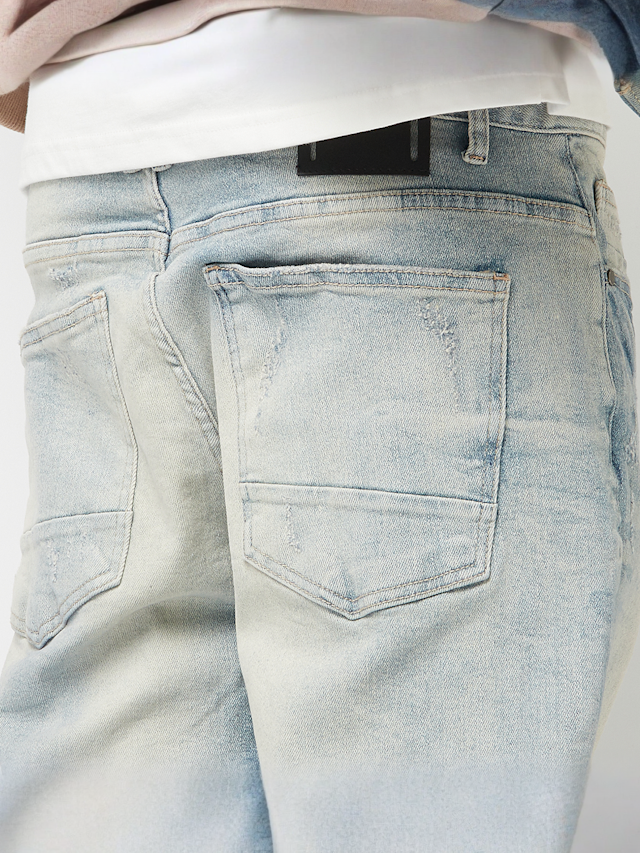 Smoke Rise, WAVE EFFECT JEANS CASCADE BLUE, blue, Image 5 of 6