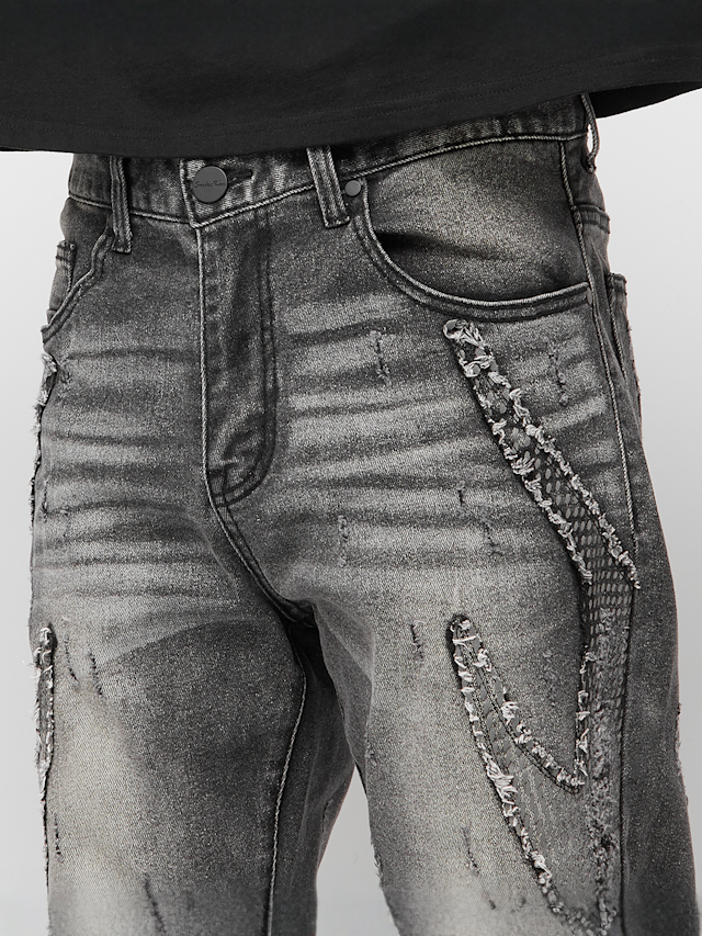 Smoke Rise, Fashion Jeans, czarny, Obraz 4 z 6