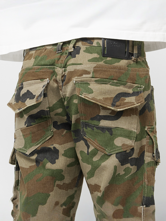 Smoke Rise, Fashion Utility Twill Pants, camouflage, Image 5 of 6