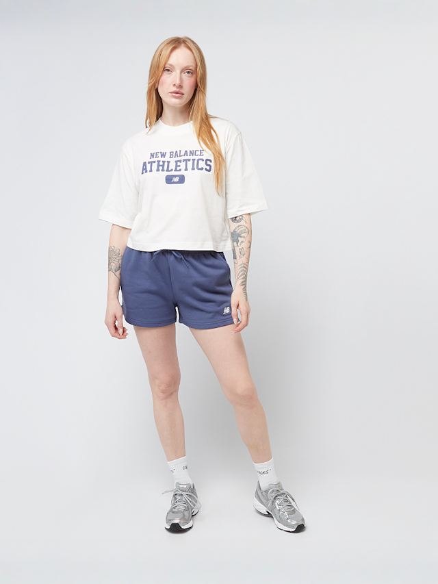 New Balance, Sport Essentials French Terry Shorts, blue, Image 4 of 4