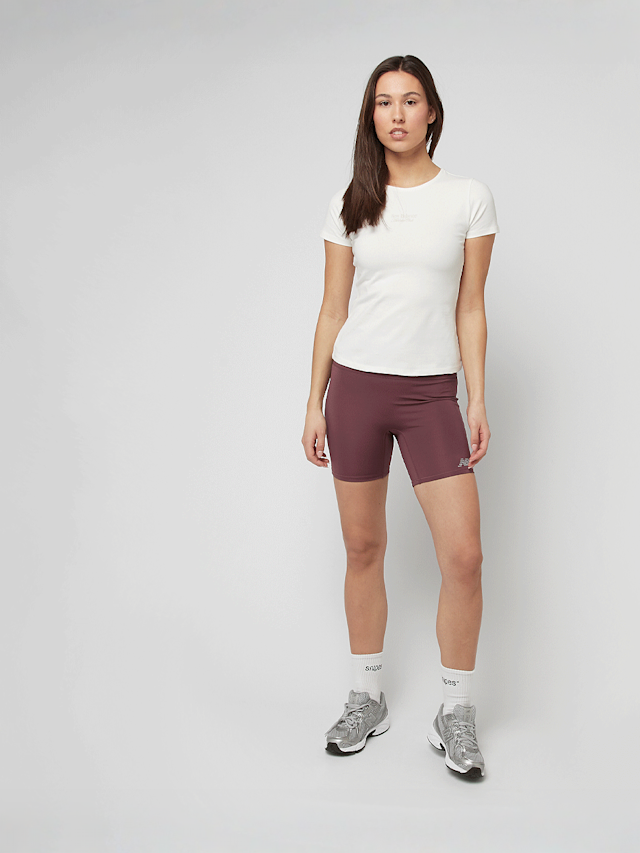 New Balance, Logo Fitted T-Shirt, wit, Afbeelding 4 van 4