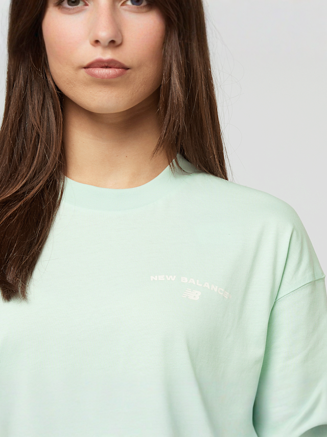 New Balance, Reimagined Oversized T-Shirt, groen, Afbeelding 3 van 4