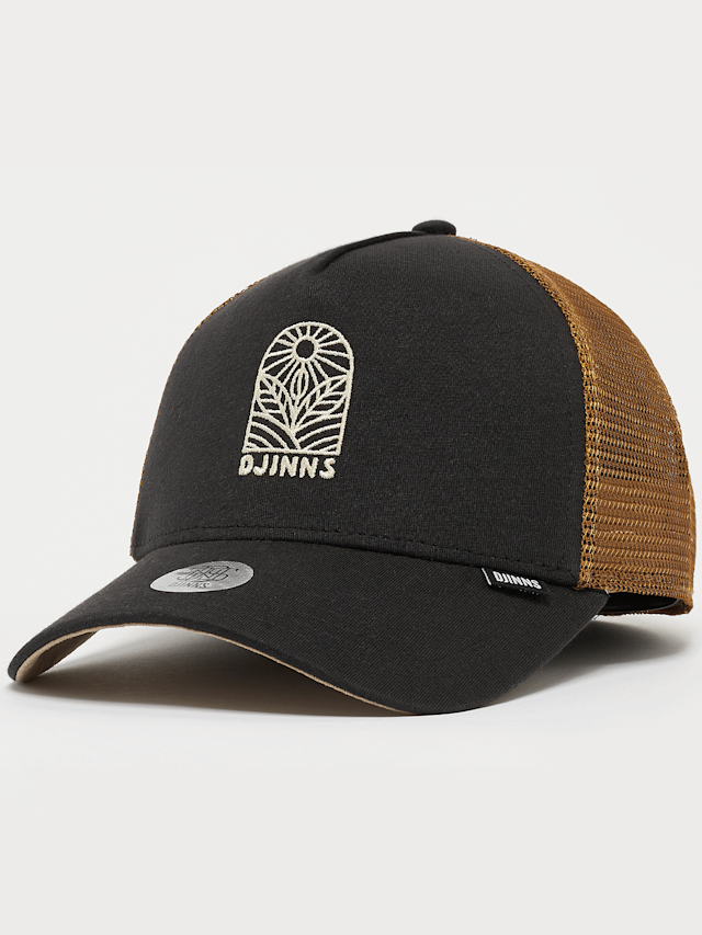 DJINNS, HFT Cap Leaf Sun, black, Image 1 of 4