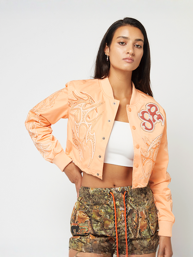 Smoke Rise, Coated Light Jacket, oranje, Afbeelding 1 van 5