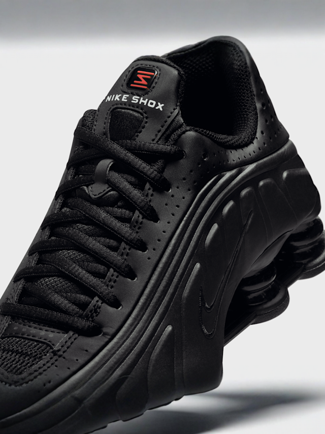 Nike, Shox R4 (GS), black, Image 6 of 8