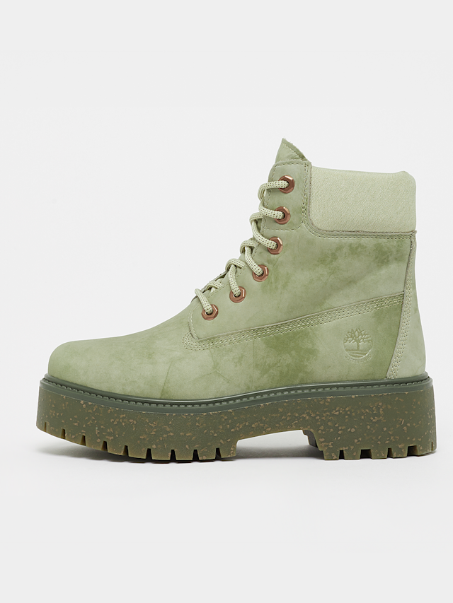 Timberland, Stone Street 6in Boot Light Green Nubuck, green, Image 1 of 7