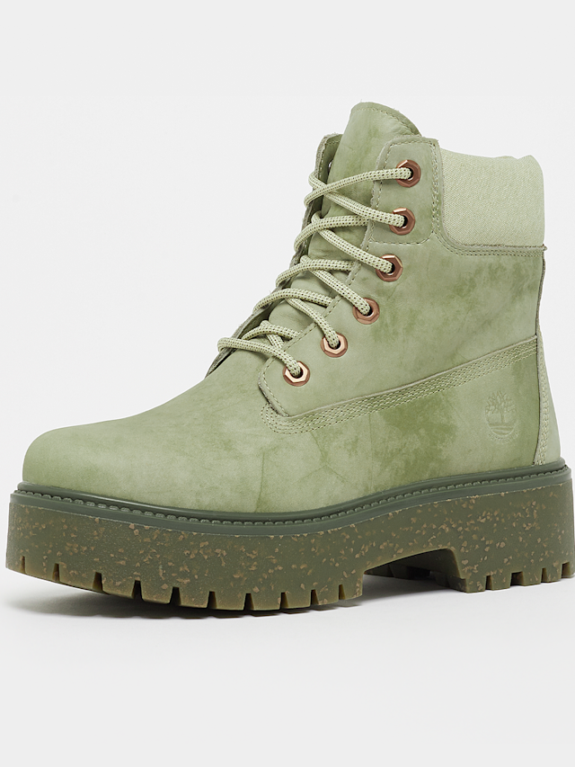 Timberland, Stone Street 6in Boot Light Green Nubuck, green, Image 2 of 7