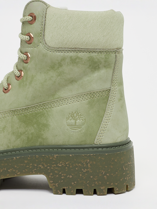 Timberland, Stone Street 6in Boot Light Green Nubuck, green, Image 6 of 7
