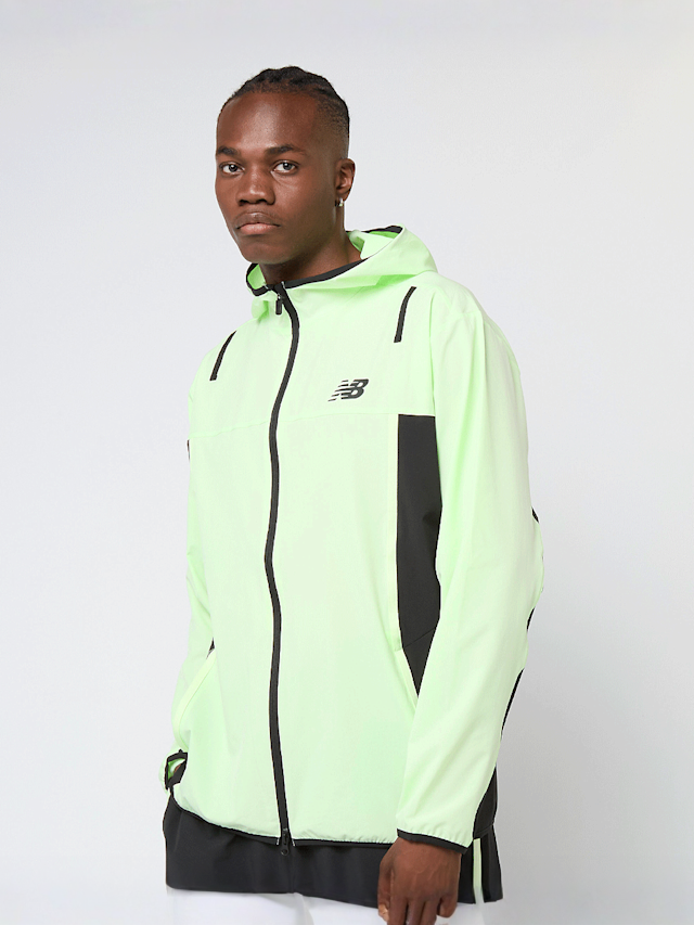 New Balance, Training Woven Jacket, green, Image 1 of 4