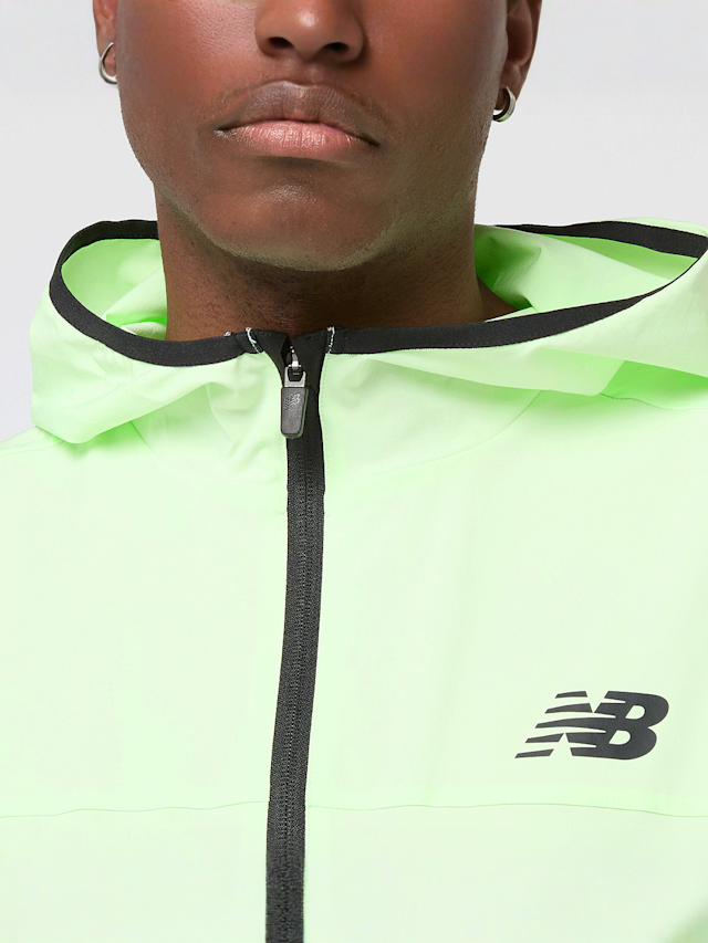 New Balance, Training Woven Jacket, green, Image 3 of 4