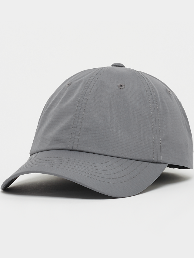 SNIPES, Basic Logo Ripstop Baseball Cap, szary, Obraz 1 z 5