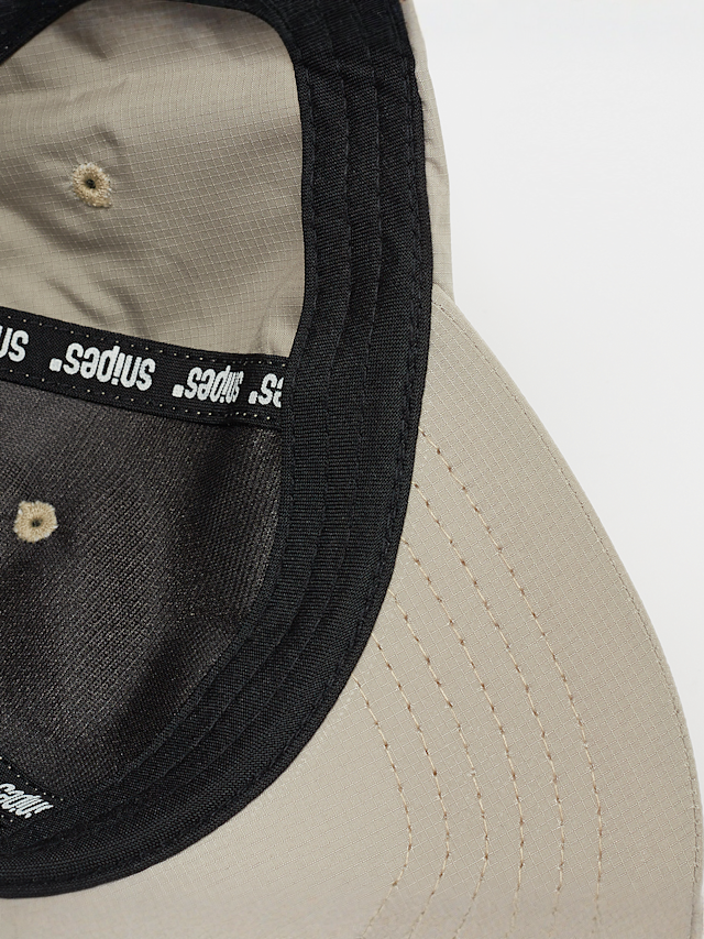 SNIPES, Basic Logo Ripstop Baseball Cap, beige, Image 4 of 5
