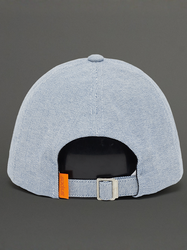 SNIPES, S Emblem Denim Cap, blue, Image 3 of 5