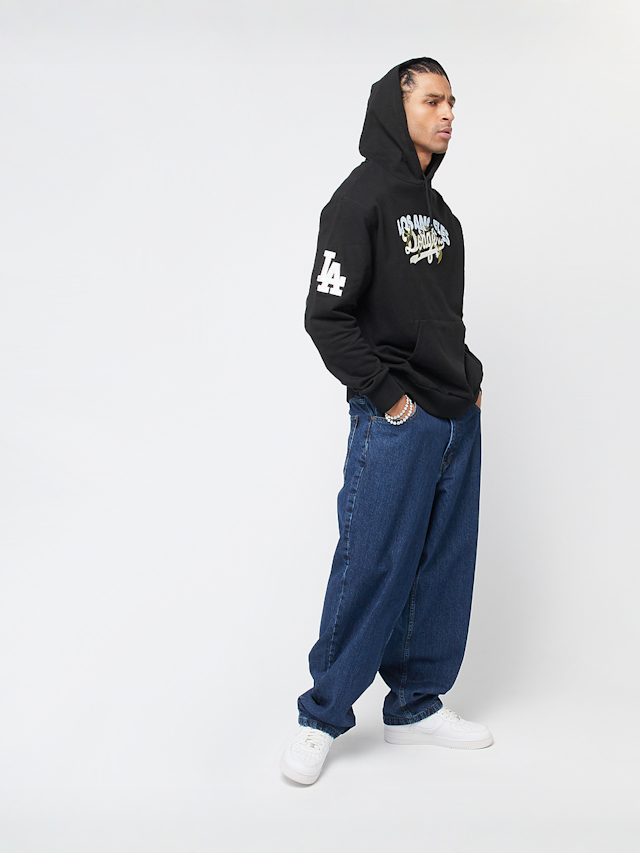 New Era, MLB Floral Graphic Hoodie Los Angeles Dodgers, black, Image 6 of 6
