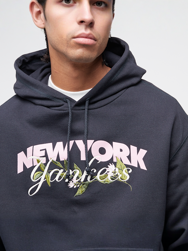 New Era, MLB Floral Graphic Hoodie New York Yankees, blue, Image 3 of 6