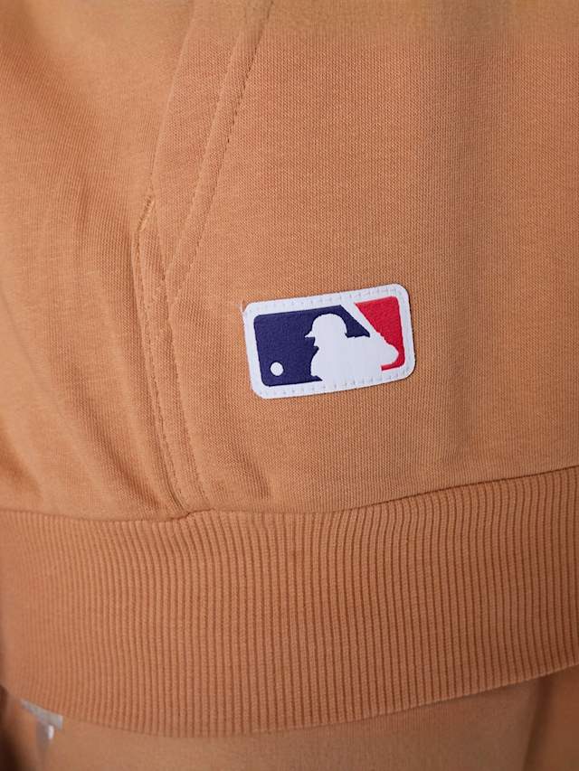 New Era, MLB League Essential Oversized Hoodie Los Angeles Dodgers, beige, Image 5 of 6