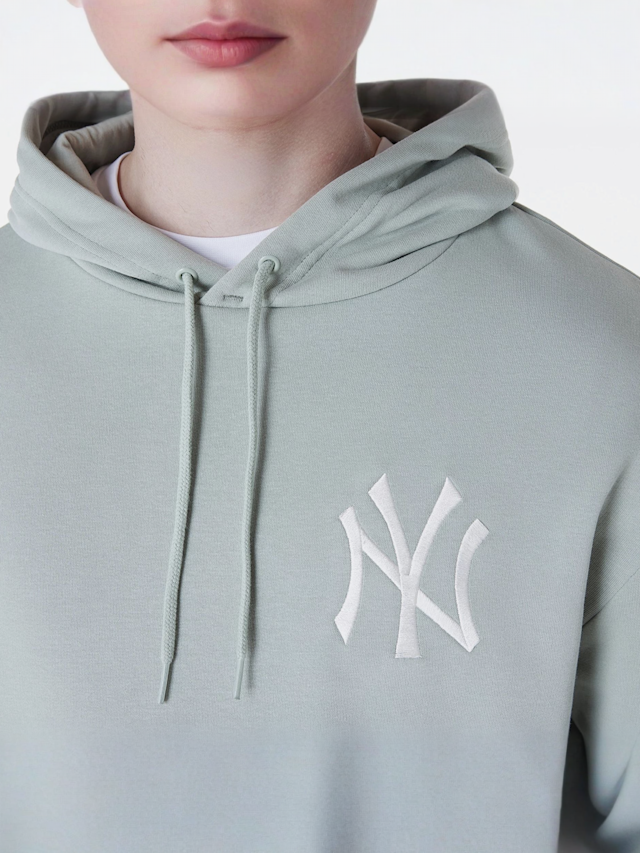 New Era, MLB League Essential Oversized Hoodie New York Yankees, green, Image 3 of 6