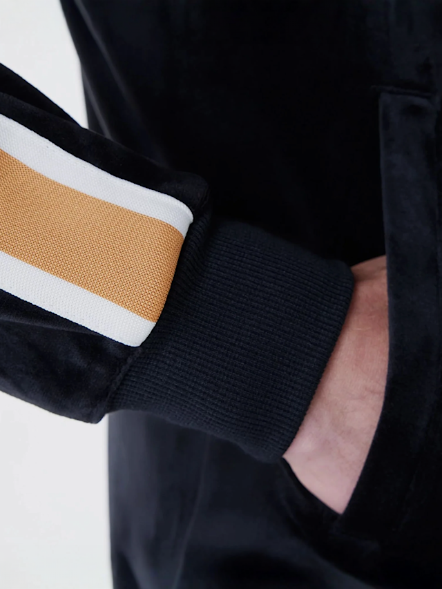 New Era, MLB Velour Track Top New York Yankees, zwart, Afbeelding 6 van 7