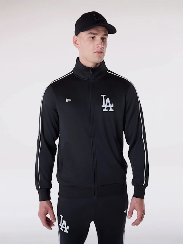 New Era, MLB Poly Track Set Los Angeles Dodgers, black, Image 2 of 9