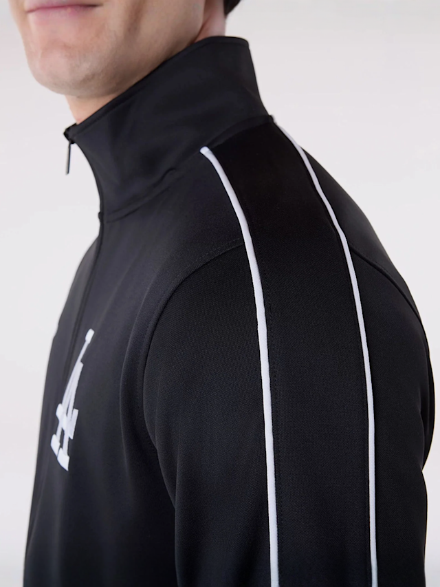 New Era, MLB Poly Track Set Los Angeles Dodgers, black, Image 4 of 9