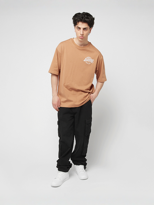New Era, NBA League Essential Oversized Tee Los Angeles Lakers, orange, Image 4 of 4