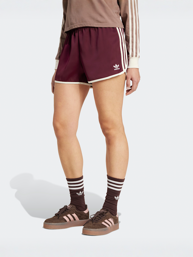 adidas Originals, 3-Stripes Sprinter Shorts, red, Image 1 of 4