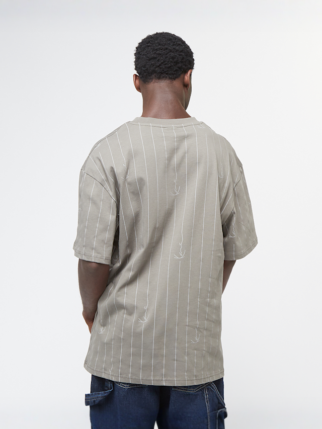 Karl Kani, Small Signature Logo Pinstripe, grey, Image 2 of 4