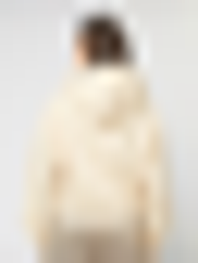 SNIPES, Small Logo Essential Oversized Zip Hoodie, beige, Image 2 of 4