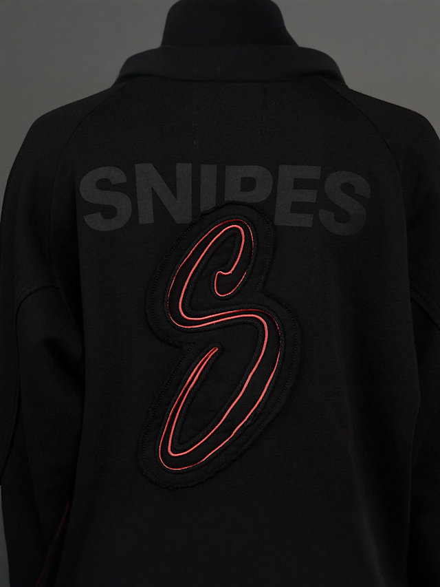 SNIPES, Snipes S Patch Oversized Hoodie, czarny, Obraz 5 z 6