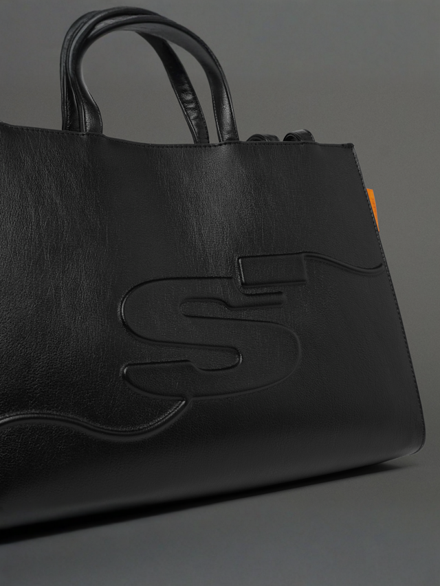 SNIPES, S Cube Shopping Bag, zwart, Afbeelding 6 van 8