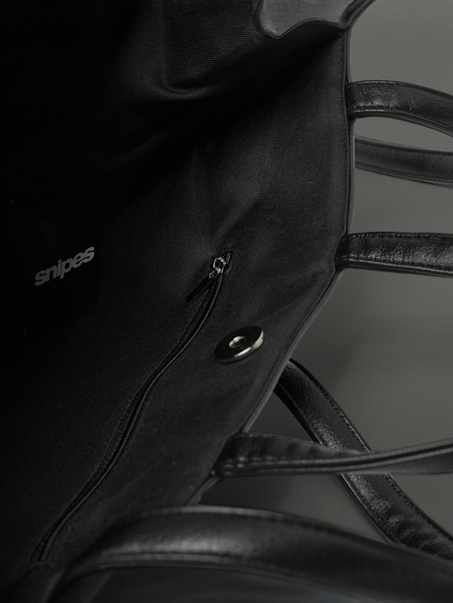 SNIPES, S Cube Shopping Bag, zwart, Afbeelding 7 van 8