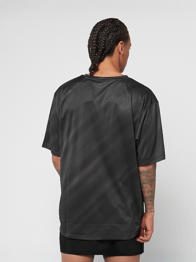 New Balance, Geometric Poly Tee, black, Image 2 of 4
