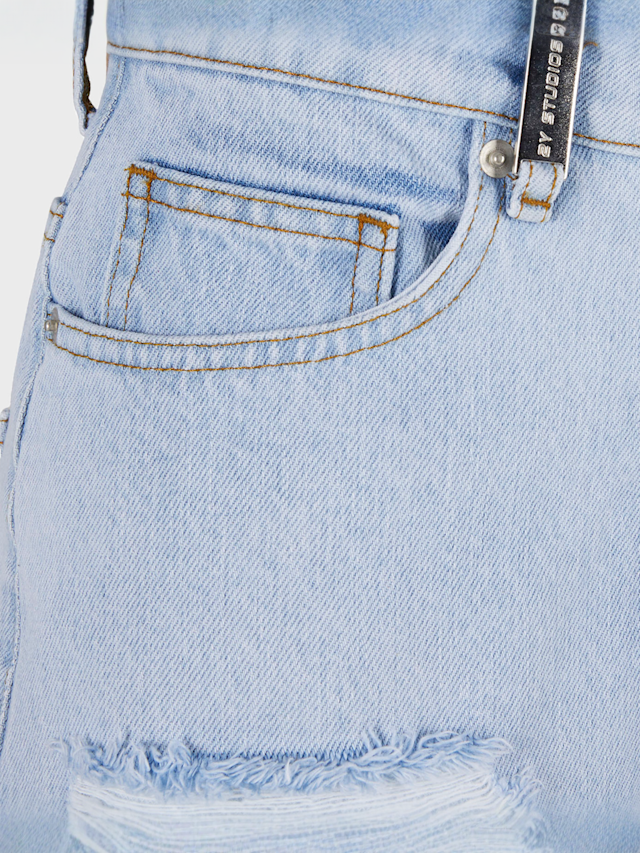 2Y STUDIOS, Auran Ripped Baggy Jeans, blue, Image 3 of 5