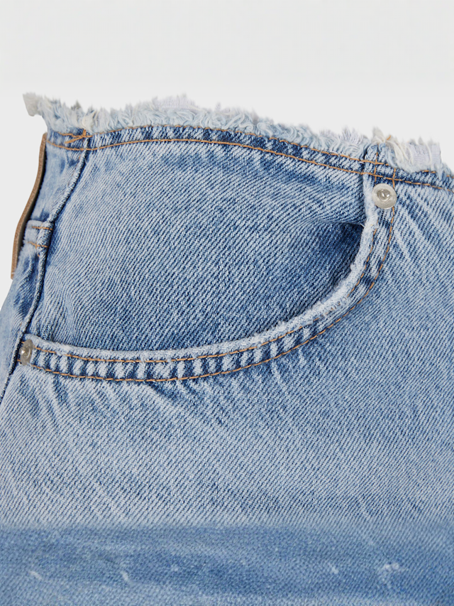 2Y STUDIOS, Ria Open Hem Low Waist Baggy Jeans, blauw, Afbeelding 3 van 5