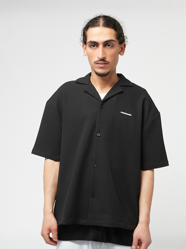 Pegador, Troy Plissee Summer Shirt, black, Image 1 of 4