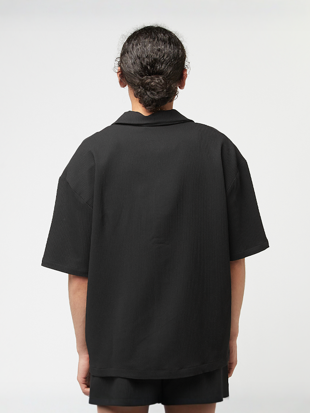 Pegador, Troy Plissee Summer Shirt, black, Image 2 of 4