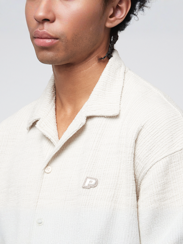 Pegador, Libco Structured Knit Shirt, beige, Image 3 of 4