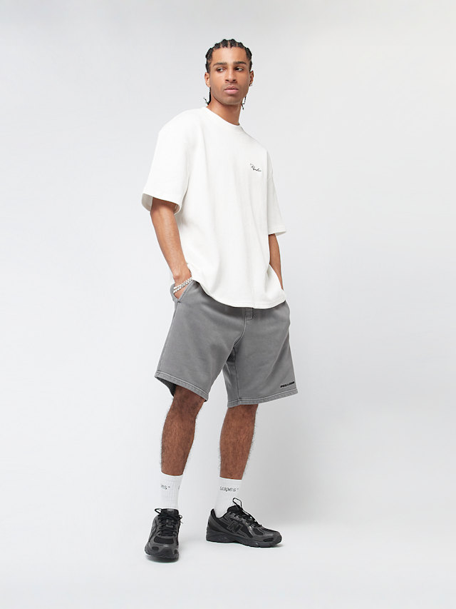 Pegador, Logo Heavy Sweat Shorts, grey, Image 3 of 3