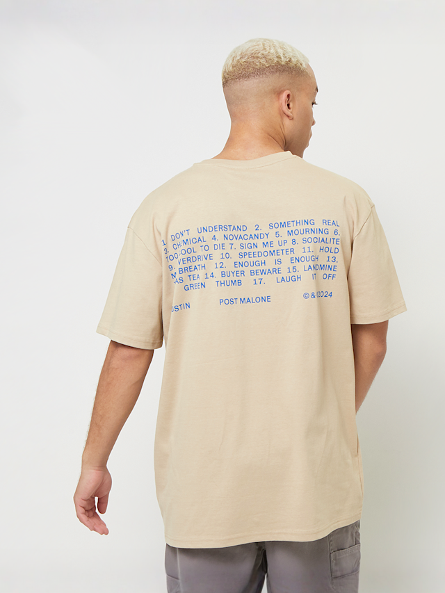 Upscale by Mister Tee, Post Malone Tracklist Oversize Tee, beige, Image 2 of 5