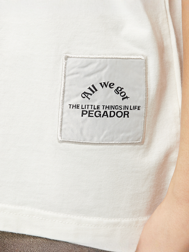 Pegador, Rita Oversized Tee, white, Image 5 of 6