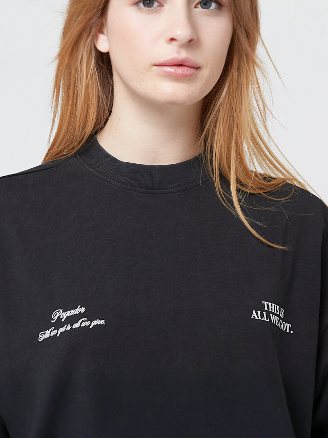 Pegador, Lena Oversized Tee, black, Image 3 of 5
