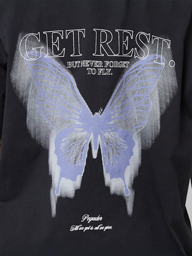 Pegador, Lena Oversized Tee, black, Image 4 of 5