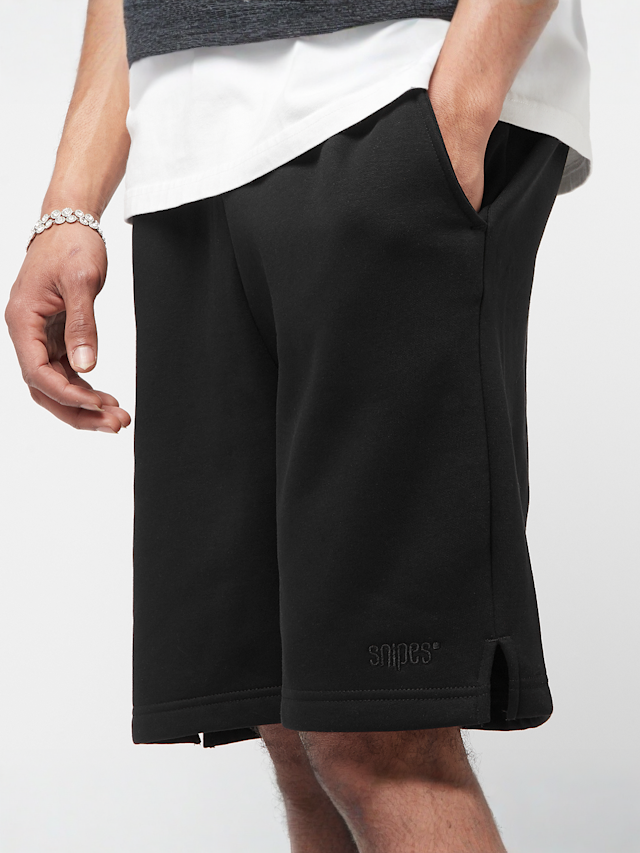 SNIPES, Small Logo Essential Sweat Shorts, zwart, Afbeelding 3 van 5