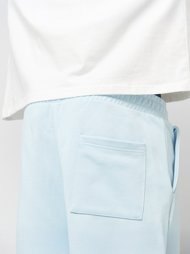 SNIPES, Small Logo Essential Sweat Shorts, blauw, Afbeelding 4 van 5