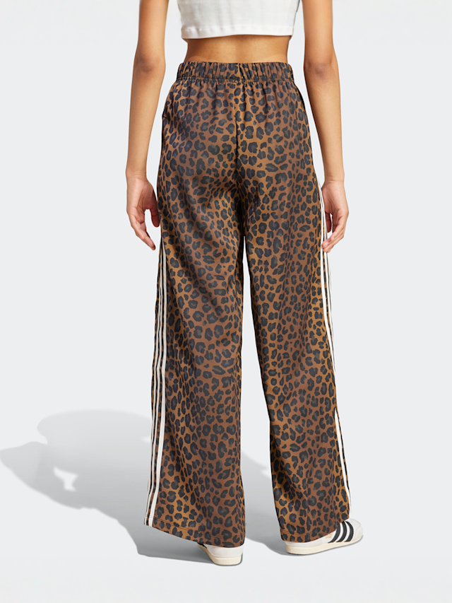 adidas Originals, Wide Leg Satin Joggers, brown, Image 2 of 5