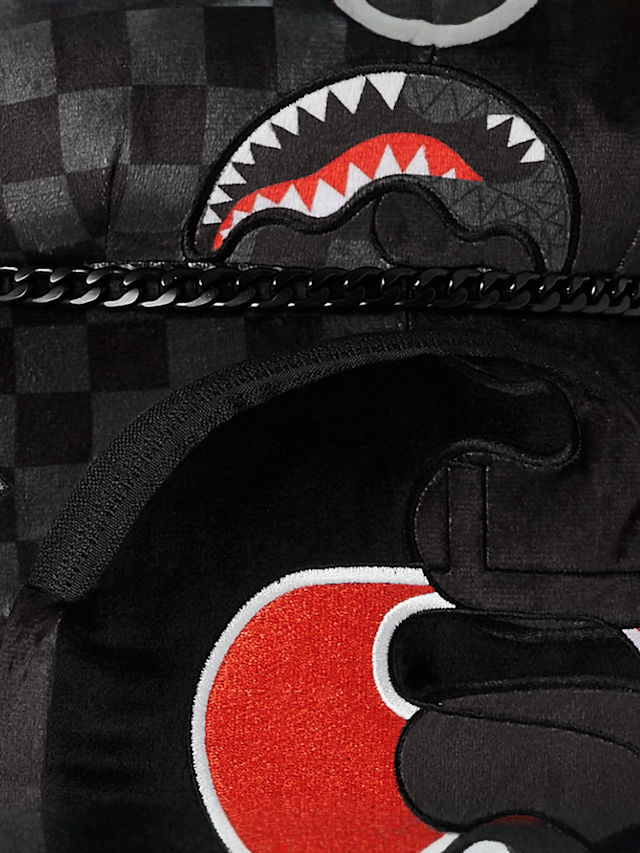 SPRAYGROUND, Speed Shark Side Swipe Moneybear Backpack, black, Image 4 of 7